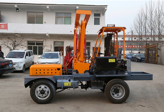 hydraulic helical static pile driver sunward ground screw piling machine spiral drill for ground anchors