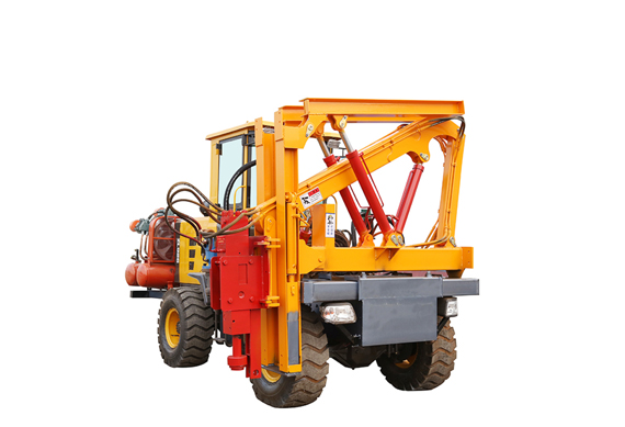 t works hydraulic static pile driver price for road safety barriers installation