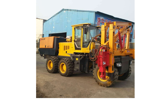 cheap pile driver pulling machine small four wheels pile and pulling machine