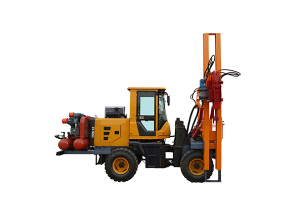 hydraulic piling rig screw pile driver piling machine price for road fence construction