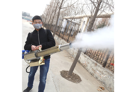 Electric And Gasoline Handheld Mini Portable Fogging Machine Fogger Hospital Spray Machine