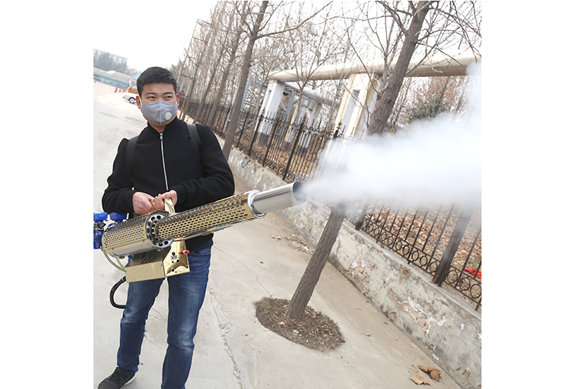 Hot sale device disinfecting fogger machine with effervescent tablet for sale