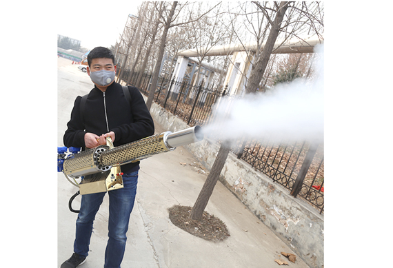 new design mist fog fogger fogging cannon machine