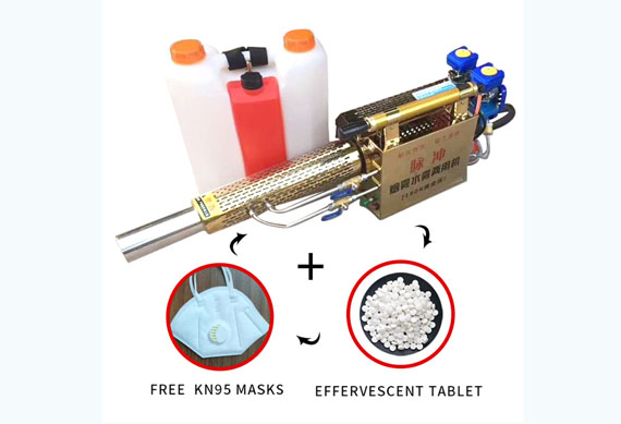 smoke thermal spray fog fogging machine with multiple flames in mumbai