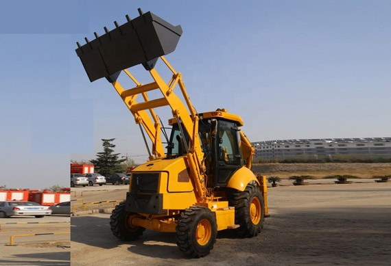 Factory 2.5ton SAM 388 compact backhoe loader with Cheap High Quality
