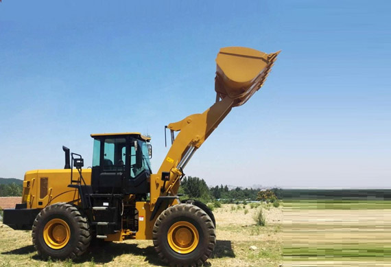 China Brand SAM956D front end wheel loader for building industry