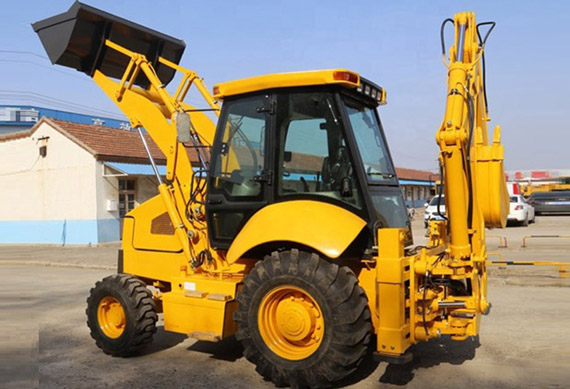 Chinese Cheap Tractor Excavator Loader Sam 388 Mini Backhoe Loader with Price
