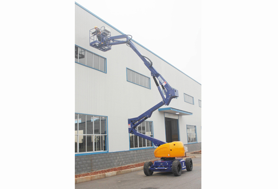 CE, ISO9001 and SGS 8m Best Price outdoor trailer aerial boom lift towable man lift for sale