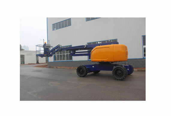 CE, ISO9001 and SGS 8m Best Price outdoor trailer aerial boom lift towable man lift for sale