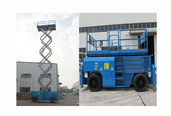 14m hydraulic sky arm lift/aerial working articulating diesel engine towable boom lift workform