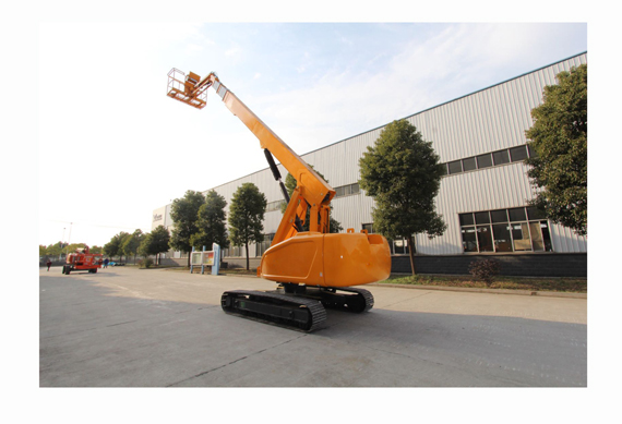 Diesel Track Crawler man boom Lift/Diesel Tracked telescopic boom Crawler lift