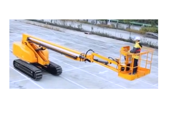 Top Quality 22-24m spider electric telescopic crawler boom lift