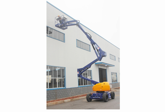 Genie JLG trailer mounted manually Hydraulic small articulated/telescopic boom lift aerial work platform