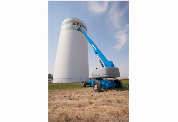 GENIE Telescopic boom 40 meters self propel telescopic hydraulic boom lift CMZB38J best price