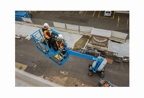 GENIE Telescopic boom 40 meters self propel telescopic hydraulic boom lift CMZB38J best price