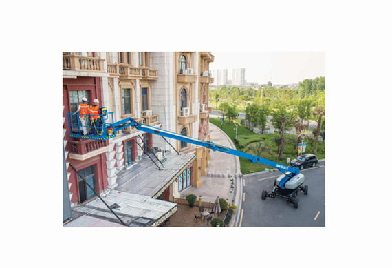 GENIE Telescopic boom 8-20m towable hydraulic articulated towable boom lift