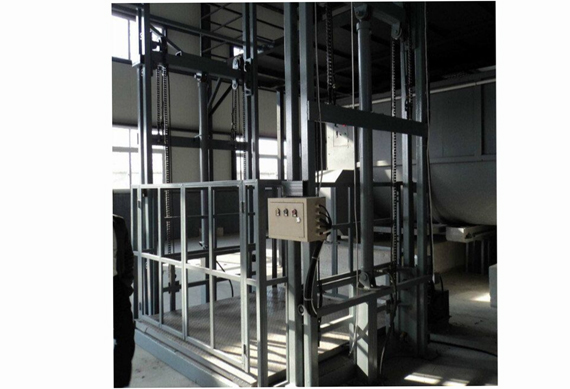 Cargo Lift Industrial Hydraulic Vertical Guide Rail Cargo Lift Freight Elevator