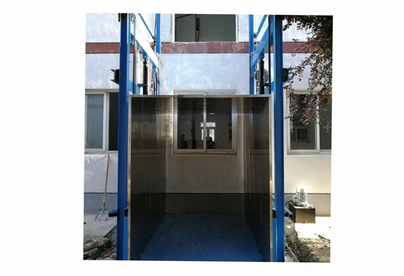 Cargo Lift Industrial Hydraulic Vertical Guide Rail Cargo Lift Freight Elevator