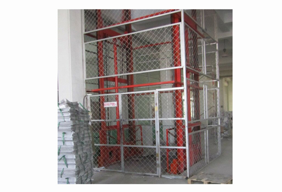 Cargo Lift Industrial Hydraulic Vertical Guide Rail Cargo Lift Freight Elevator