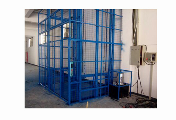 Cargo Lift Industrial Hydraulic Vertical Guide Rail Cargo Lift Freight Elevator