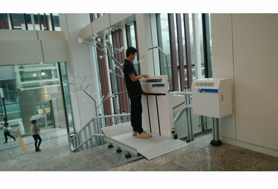 3m 5m custom made new design hydraulic wheelchair vertical electric disabled people platform lift for home