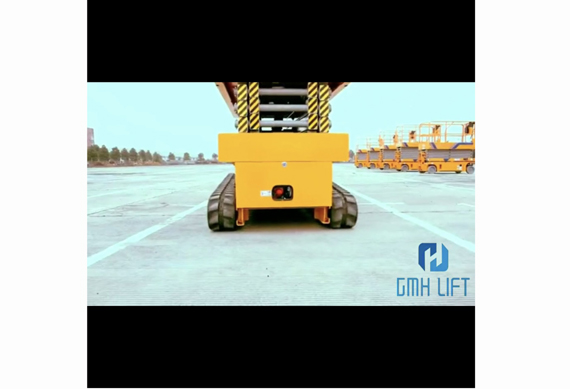 Cheap Price Ce Approved 4.5m 200kg Mini Crawler Scissor Lift on Tracks