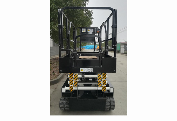 mini mobile crawler scissor platform lift