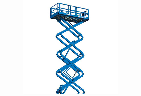 Genie manual scissor lift man lift 50 rt scissor lift specs