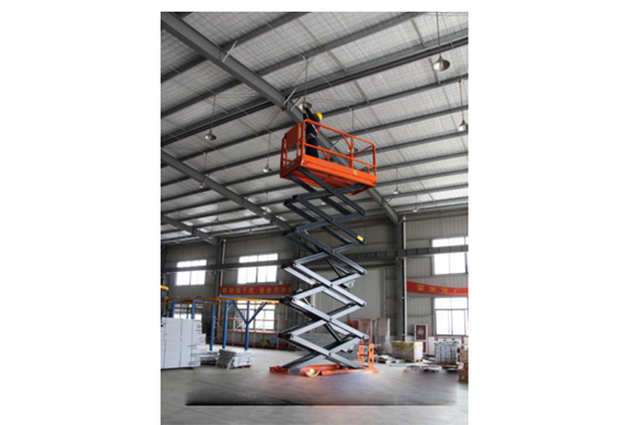 self-propelled made in china best sale scissor lift plataforma elevadora with CE ISO certification
