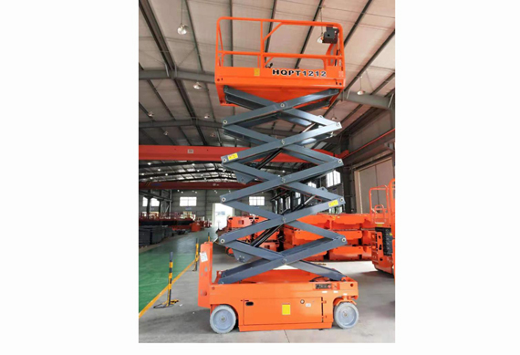 12m lifting height electric scissor lift mobile man lift 320kg