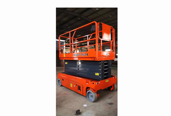 12m lifting height electric scissor lift mobile man lift 320kg