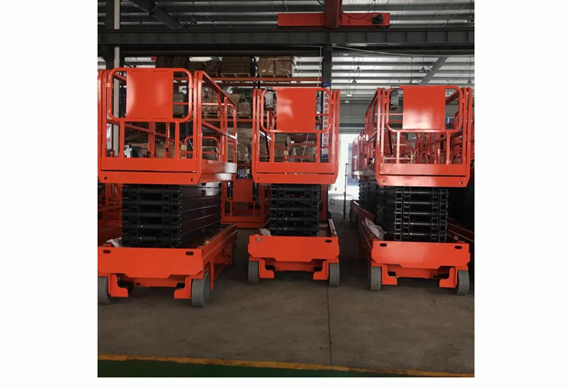 Self drive scissor lifts platform self propelled scissor lift platform