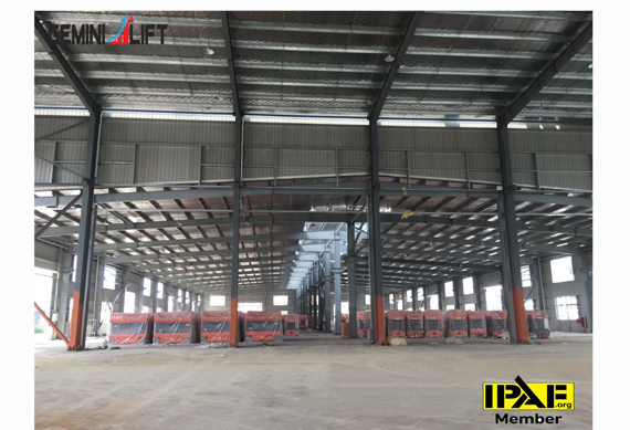 Scissor Type Aerial Scaffolding Panel Lifting Devices for Maintainence light duty scissor lift