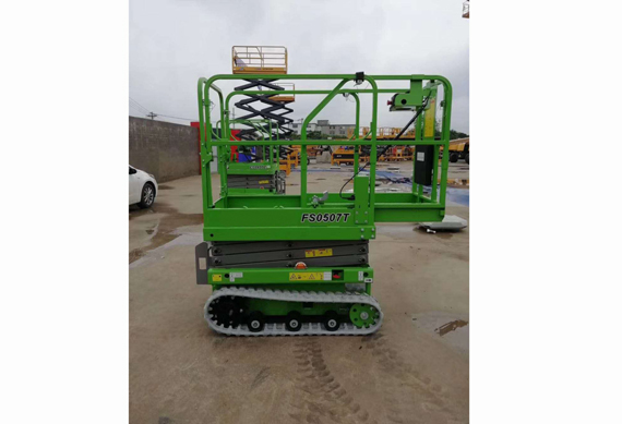 High quality Factory Electric Track Mounted Crawler Scissor Lift Lifts With ce certificate