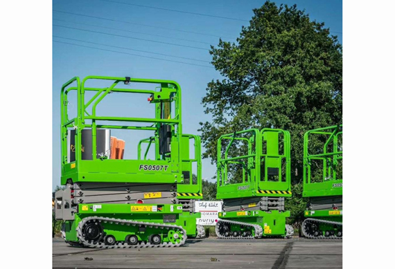 High quality Factory Electric Track Mounted Crawler Scissor Lift Lifts With ce certificate