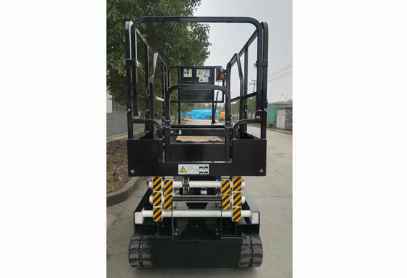 10m self-propelled hydraulic scissor lift crawler scissor lift table