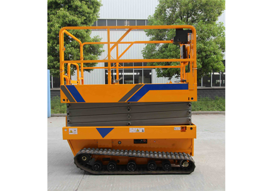 CE ISO approved 300kg offroad crawler tracked scissor lift