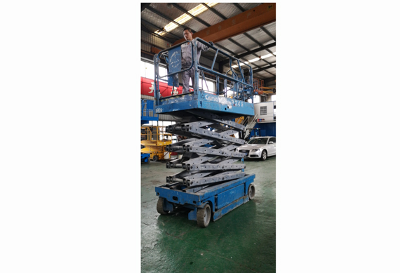 50 units are ready to ship Genie GS3246 Used electric scissor lift with good condition