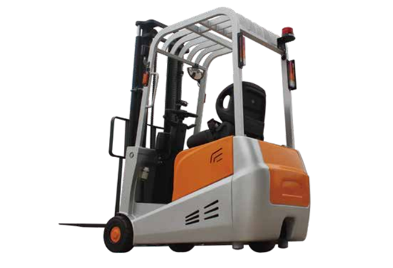 1ton 1.5ton 2ton 3ton byd three wheel battery electric small forklift stacker forklift electric pallet truck