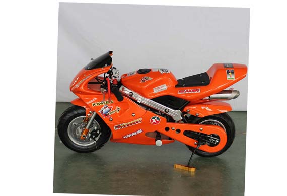 49CC Mini Pocket Bike Cross Orange For Sale