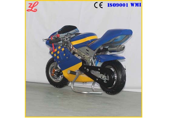 2 stroke mini kid motorbike with 6.5inch road tire for hot sale