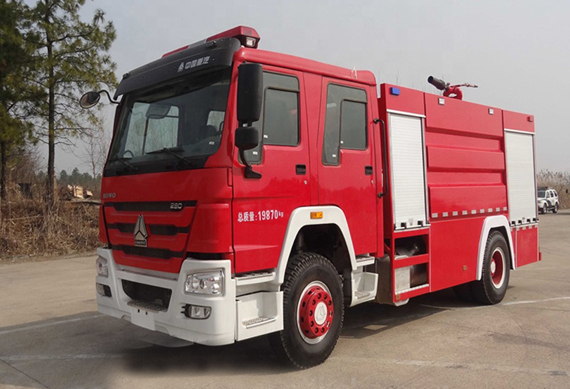 Howo 4x2 Brand new water tanker fire fighting truck price for sale