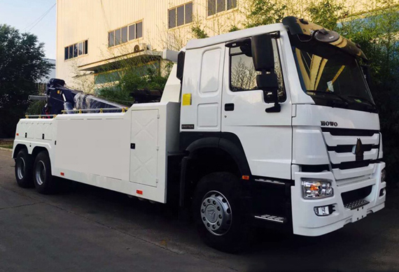 Chinese recovery truck flatbed rotator heavy wrecker tow trucks for sale