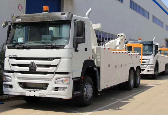 Sinotruck HOWO 6*4 20tons 25T road wrecker tow truck Recovery tow truck emergency wrecker truck