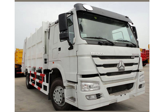 Sinotruk roll on roll off container swing arm garbage truck with cheap price