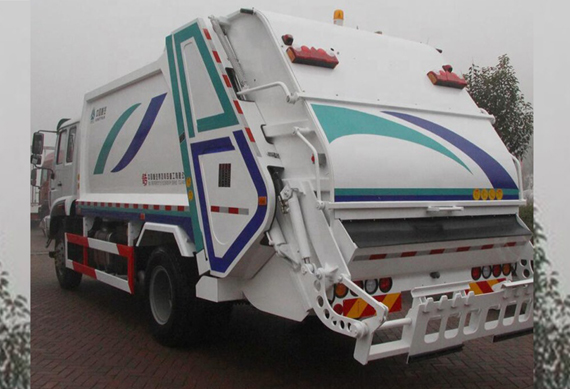 Sinotruk HOWO waste truck container garbage compactor truck price