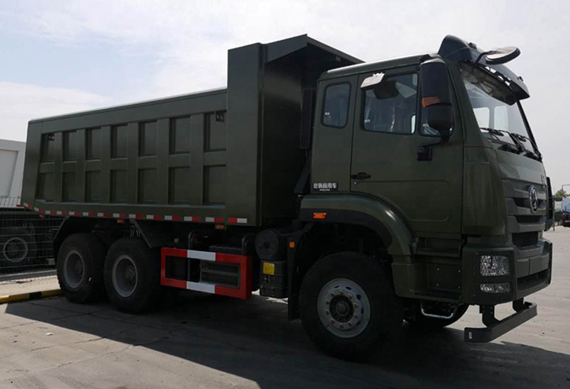 Sinotruk 6x4 Hohan 25 ton dump truck dimensions with cheap price