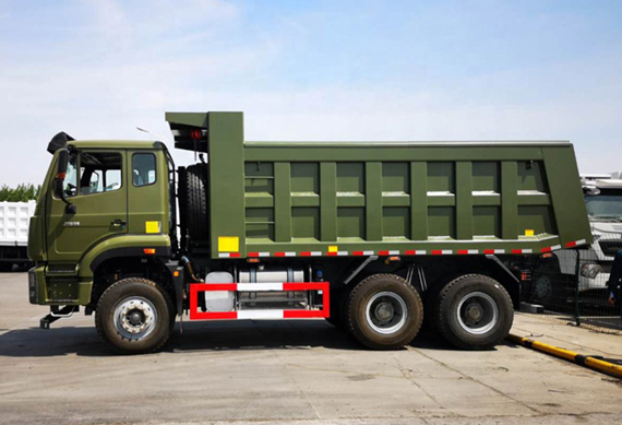 sinotruk engine fuel consumption of Hohan dump truck 6x4