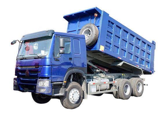 Used 40 cubic meters Howo dump truck tipper truck for sale in dubai