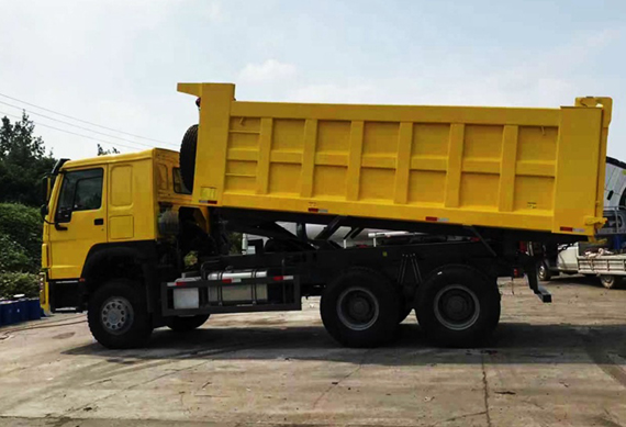 China Sinotruk 6x4 used truck howo 15 ton 20ton dump truck